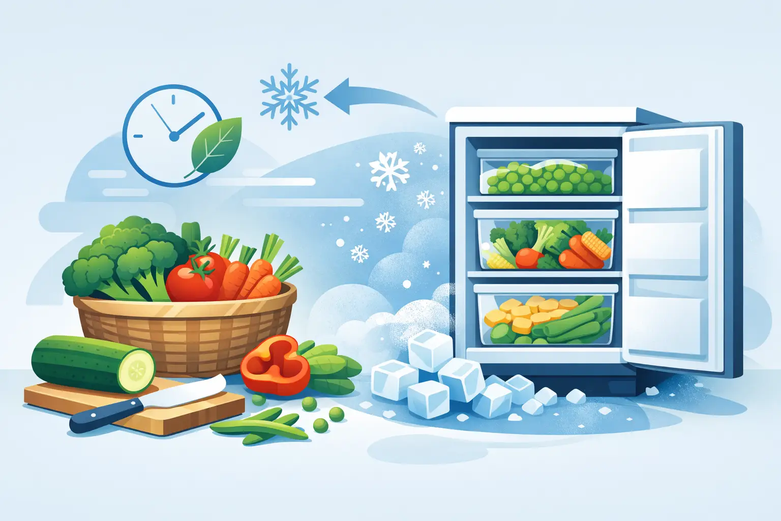 Freeze Vegetables Before They Spoil: Simple Plan