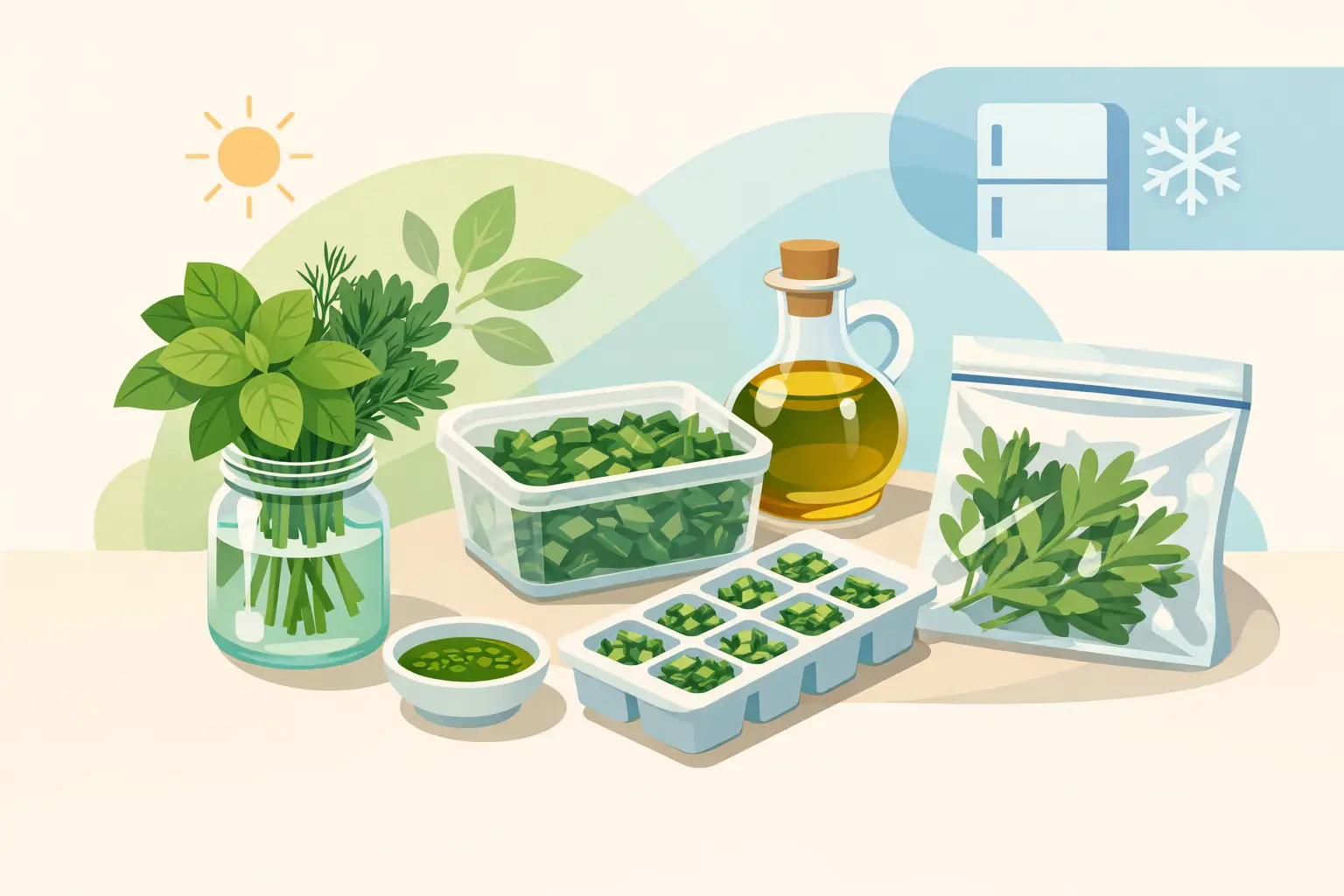 How to Store Fresh Herbs So They Last Longer