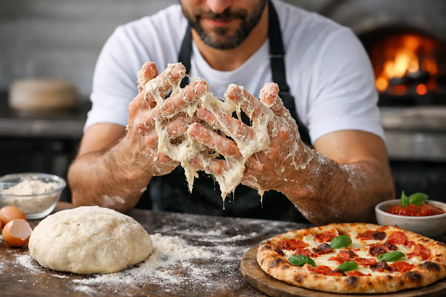 Why Is Pizza Dough Sticky? Fix It Right