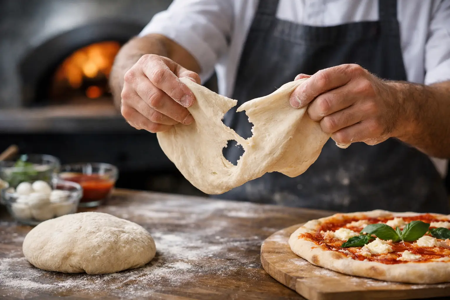 Why Does Pizza Dough Tear When You Stretch It?
