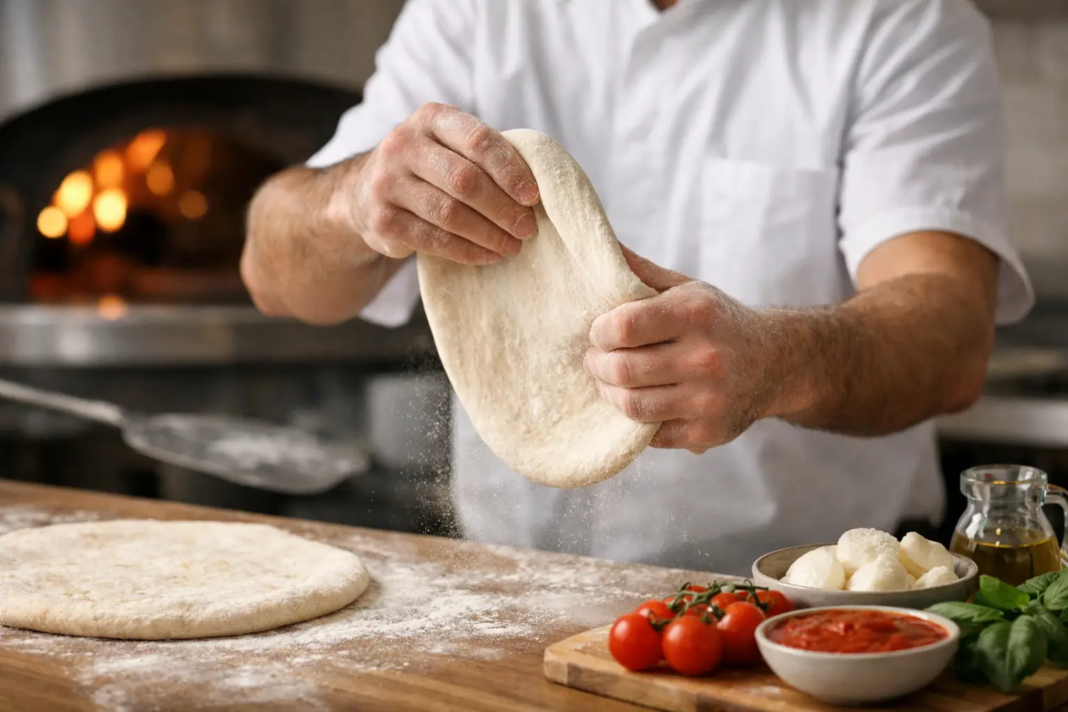 How to Stretch Pizza Dough by Hand