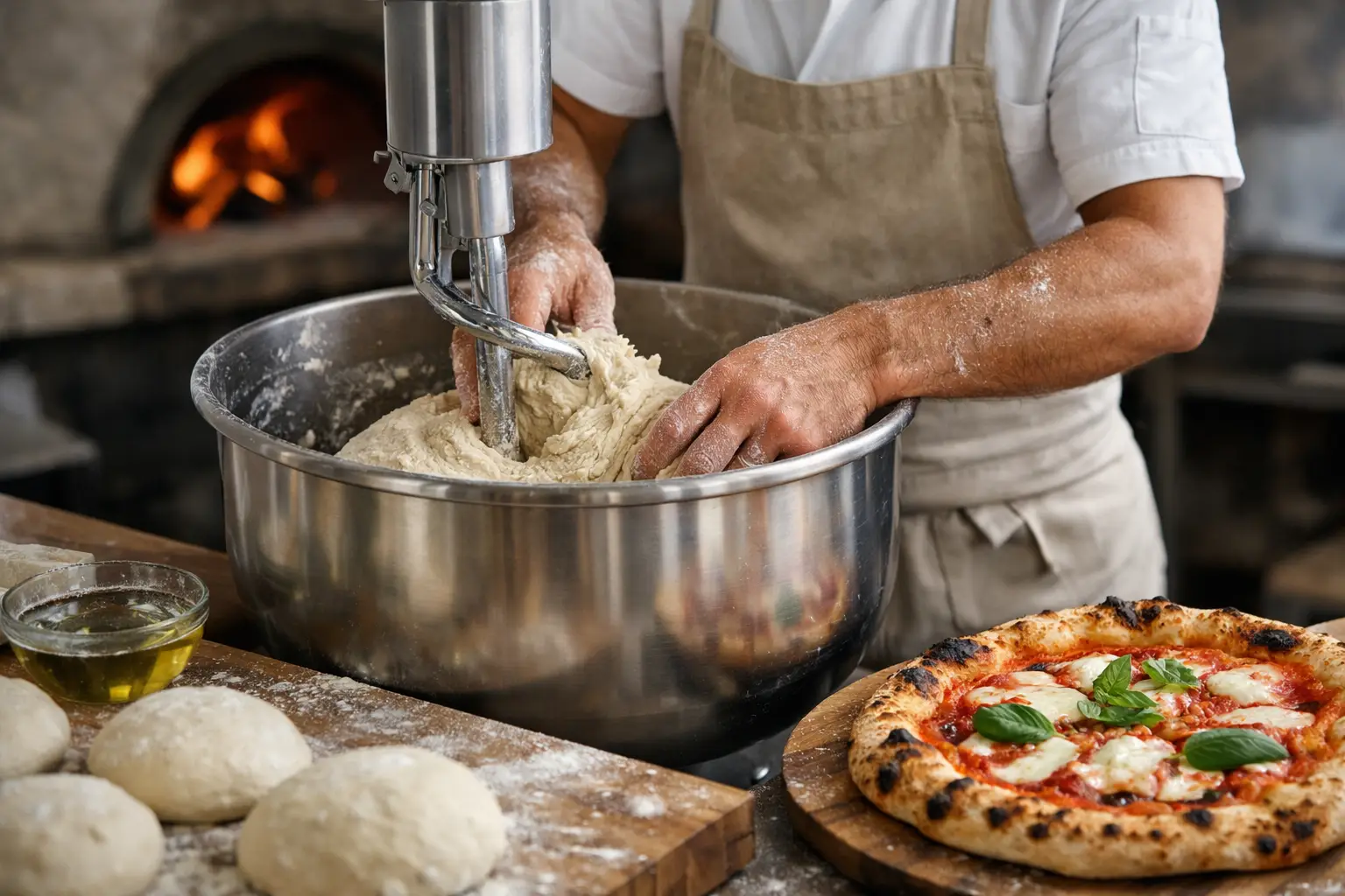 Professional Pizza Dough Mixing Guide for Neapolitan
