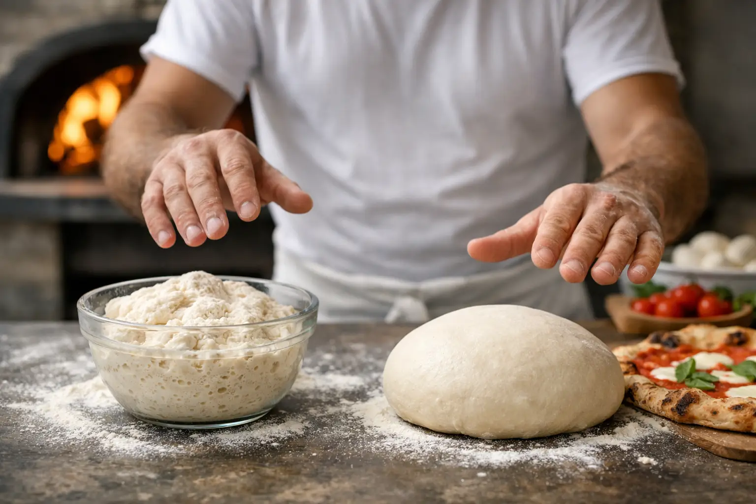 Biga vs Direct Dough for Neapolitan Pizza