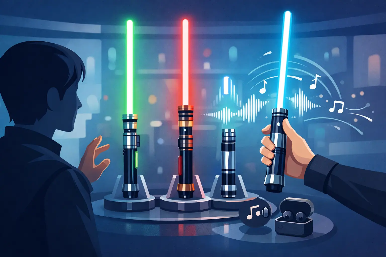 Choosing a Lightsaber for Cosplay With Sound