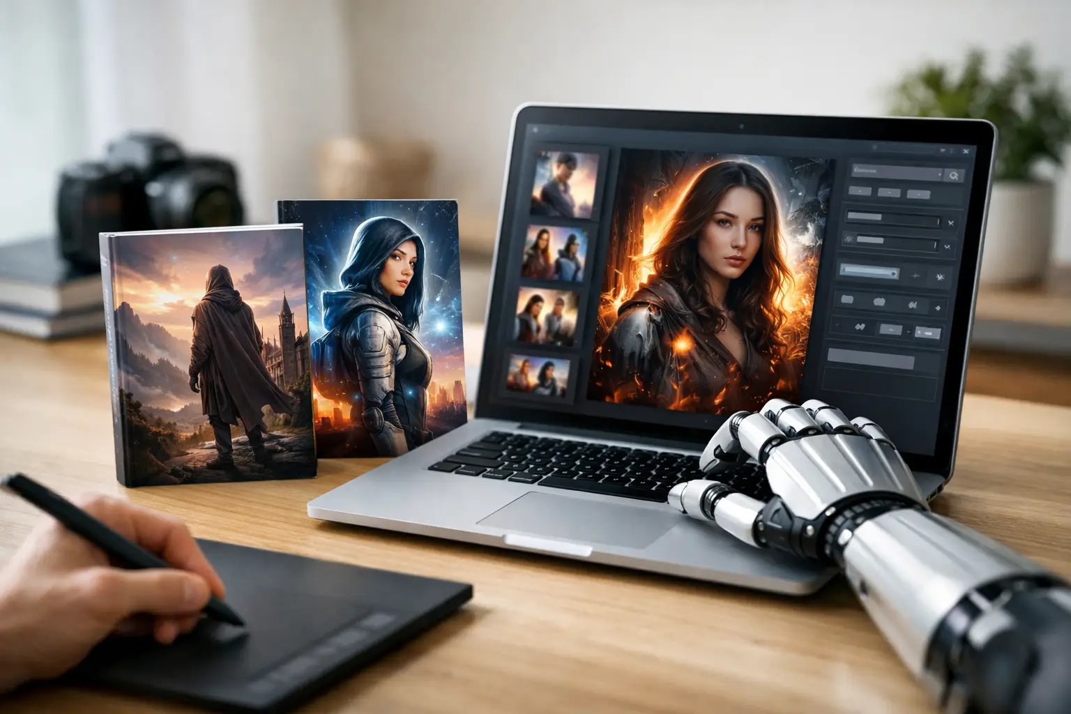 Book Cover Creator AI for Faster Design
