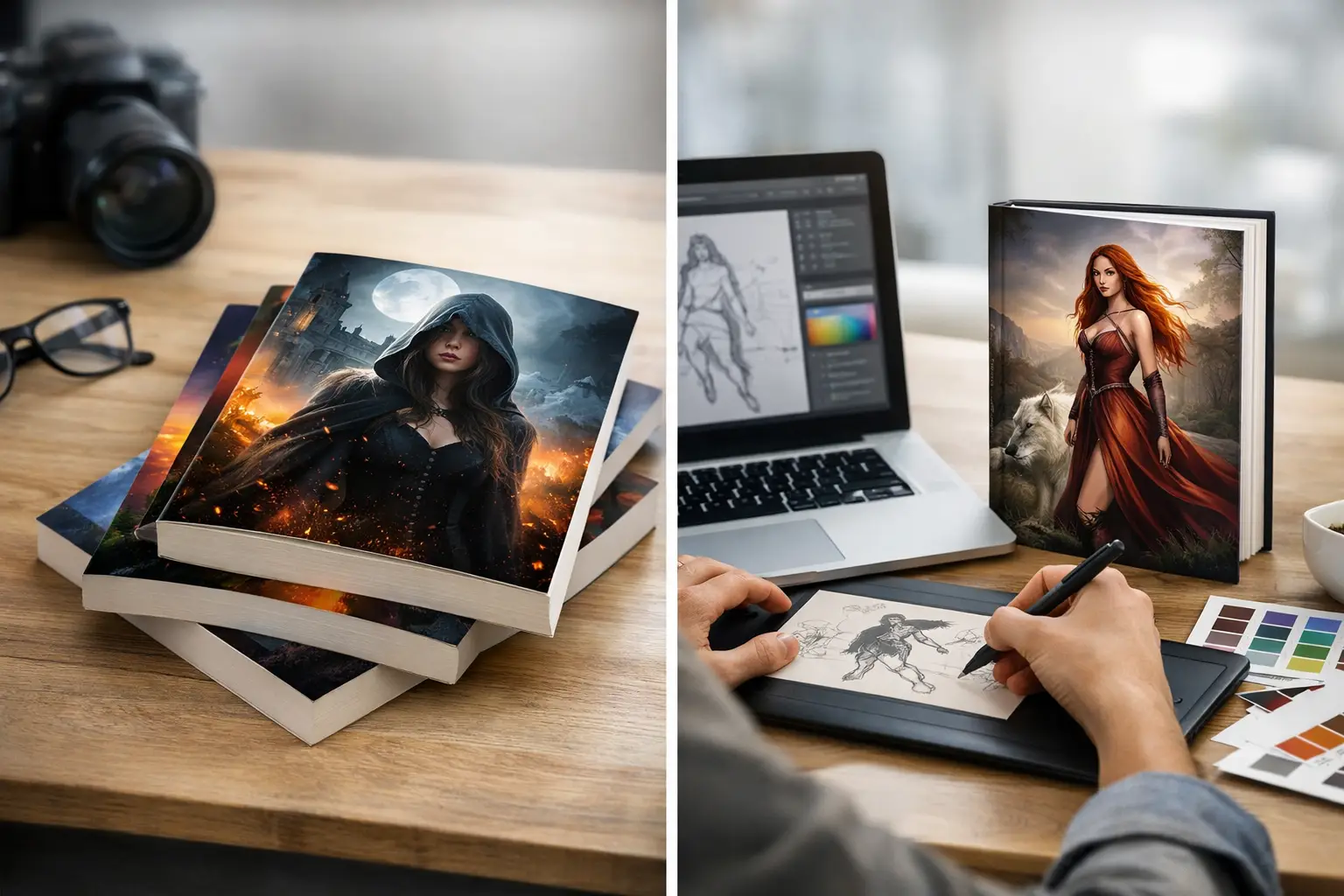 Premade Covers vs Custom Design for Authors