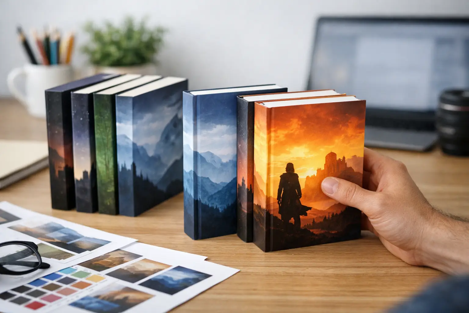 How to Make Series Covers Match