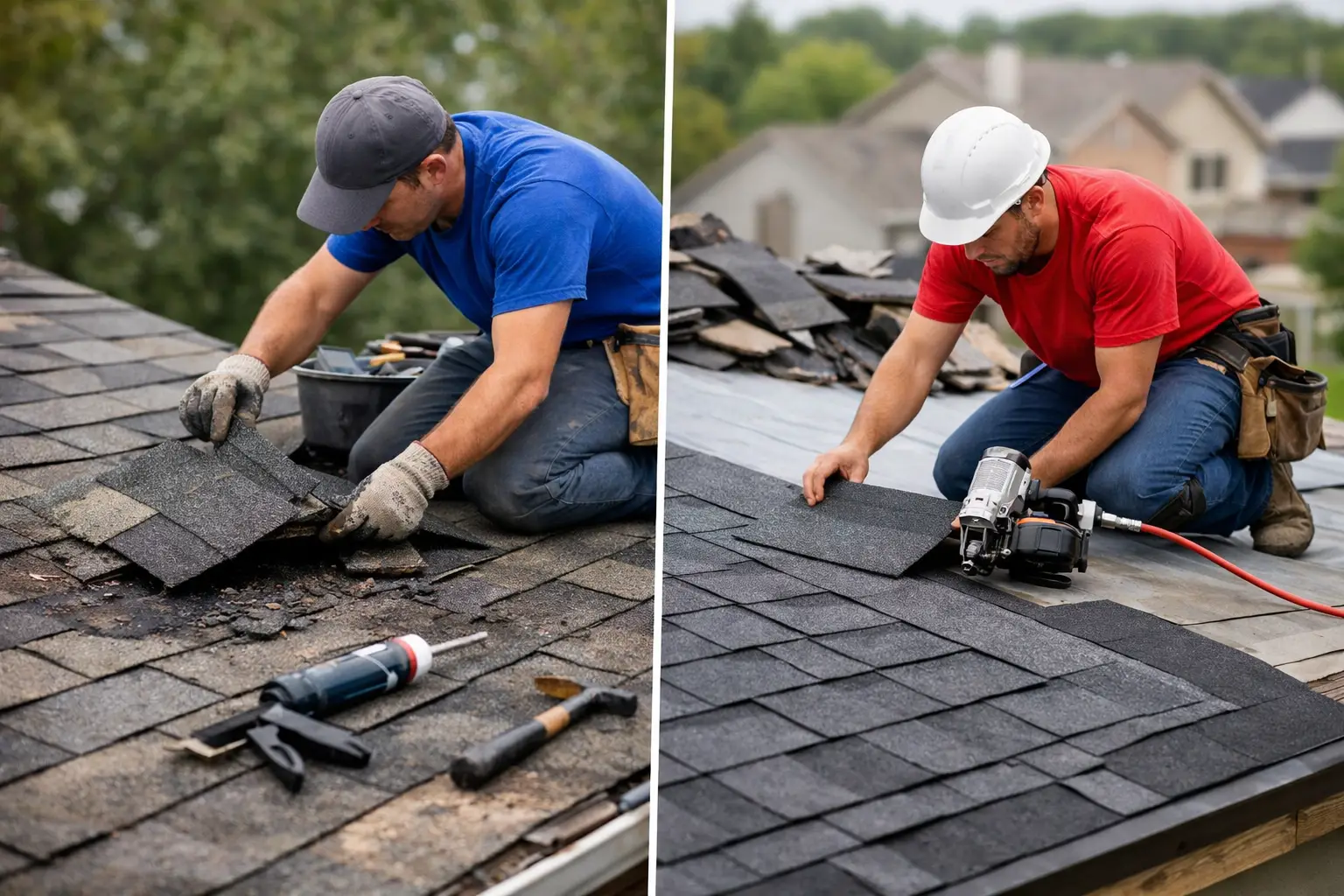 Roof Repair vs Replacement: Which Costs Less?