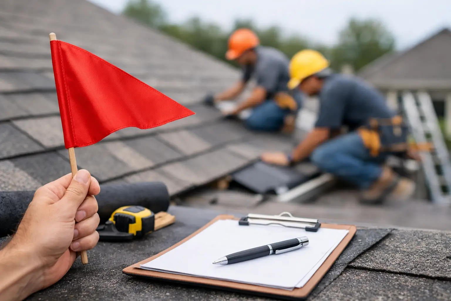 Top Roofing Estimate Red Flags to Watch For