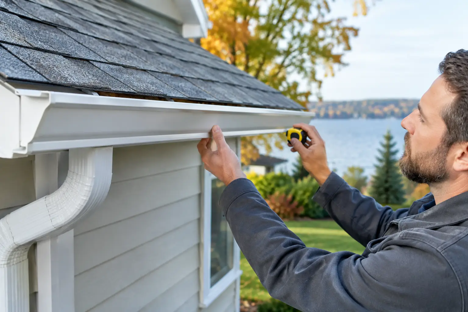 How to Choose Gutter Size for a Michigan Home