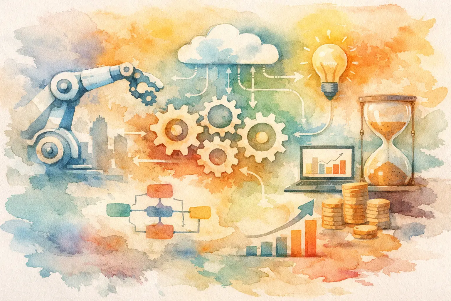 איך אוטומציה עסקית עובדת בפועל