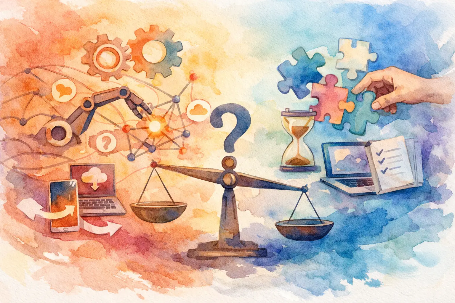 Zapier מול אוטומציה מותאמת לעסק - מה נכון לכם?