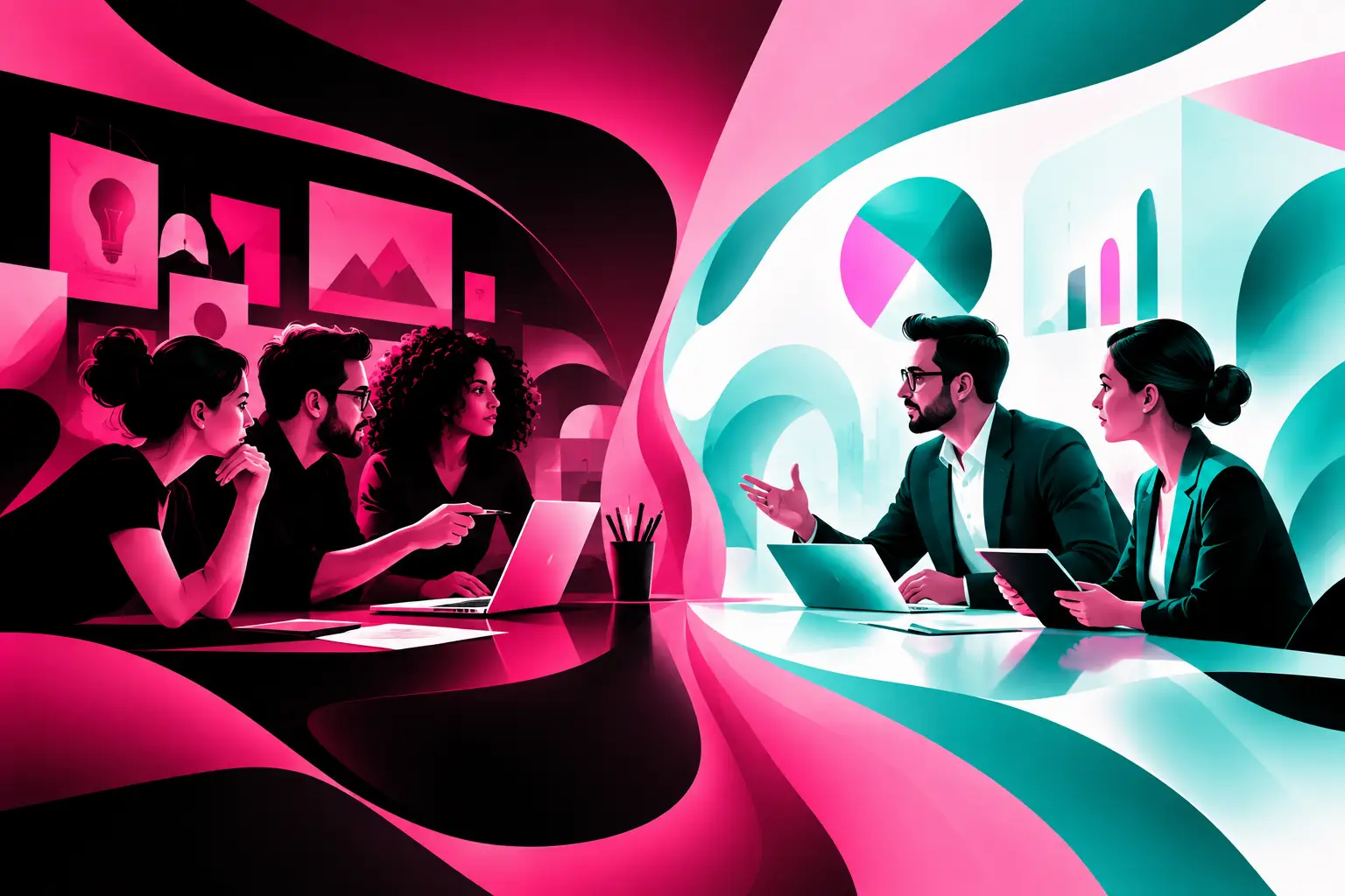 Internal Creative Team Versus Consultants Compared