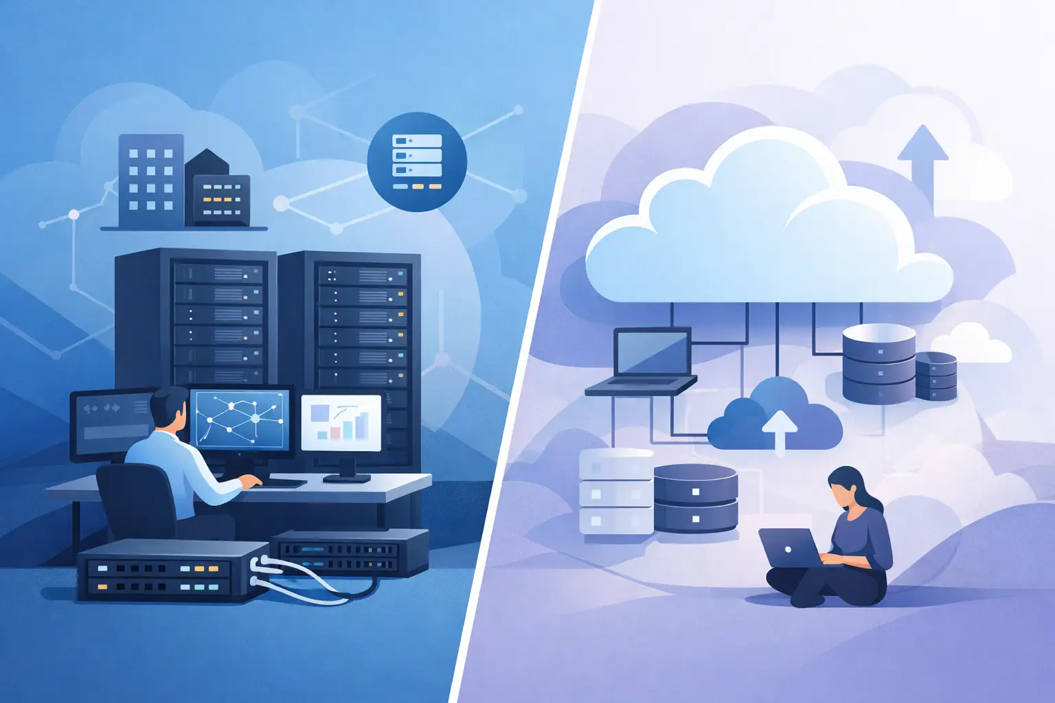 Colocation vs Cloud Infrastructure Compared — Internetport hosting guide