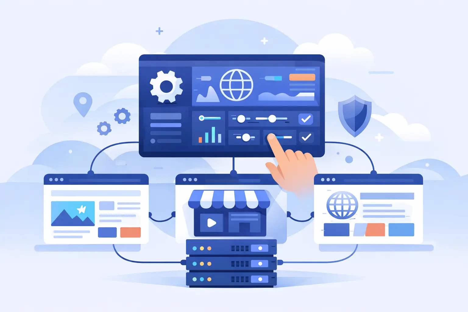 Choosing a Multi Site Hosting Control Panel — Internetport hosting guide