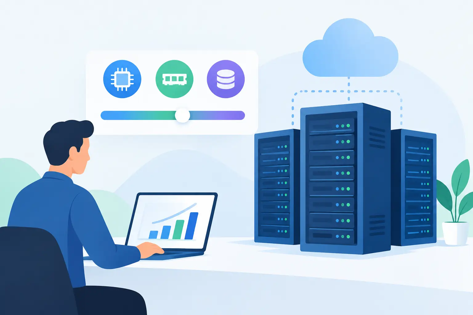 Guide for Server Resource Sizing That Fits — Internetport hosting guide