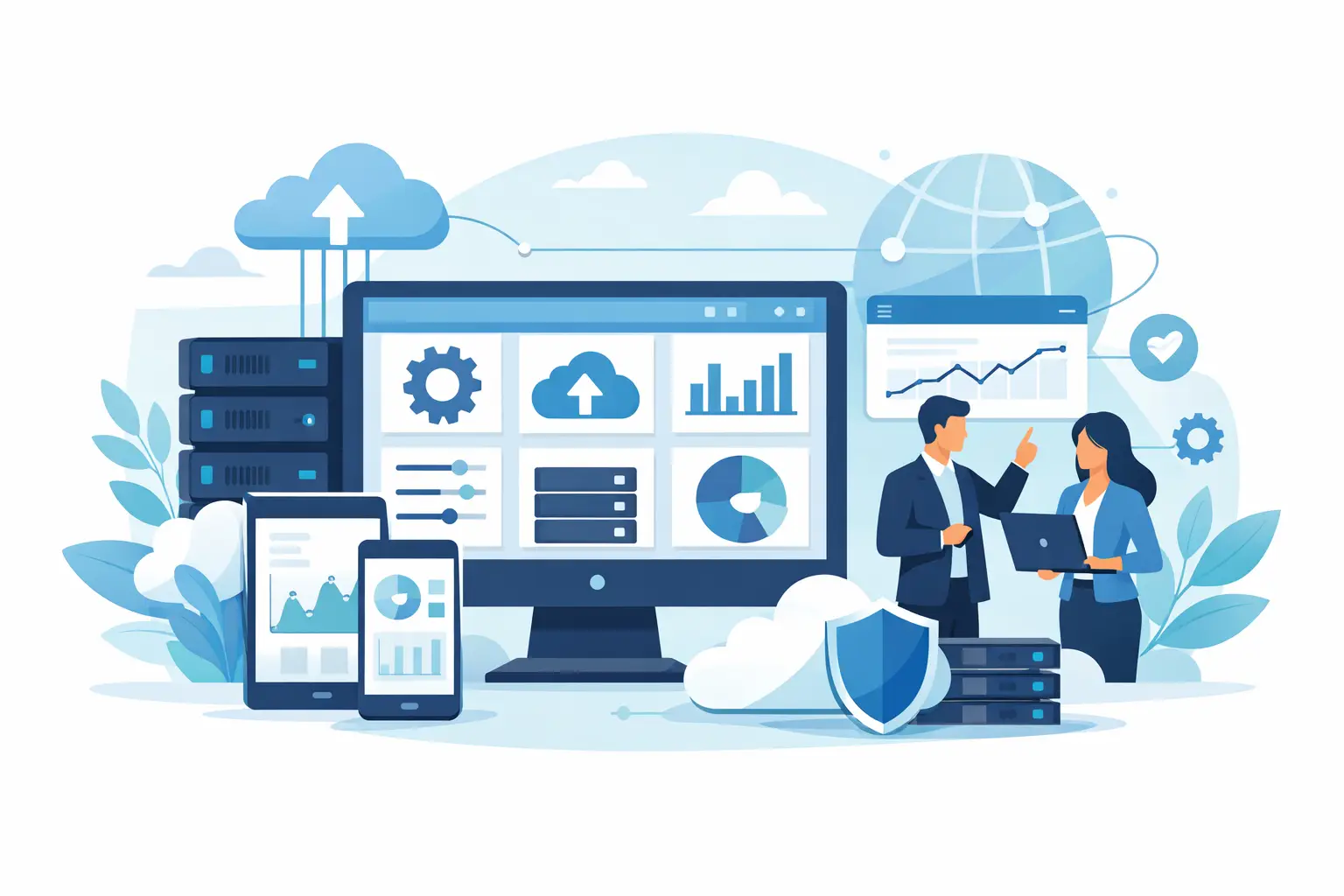 Web Hosting Control Panel Guide for Businesses — Internetport hosting guide