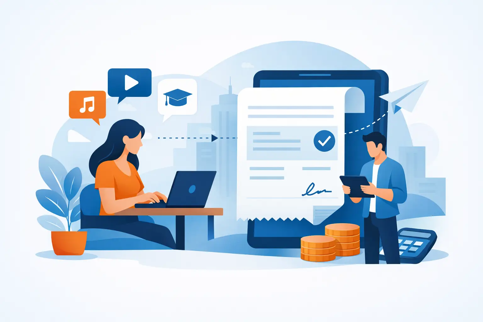 NFS-e para produtor digital sem complicação