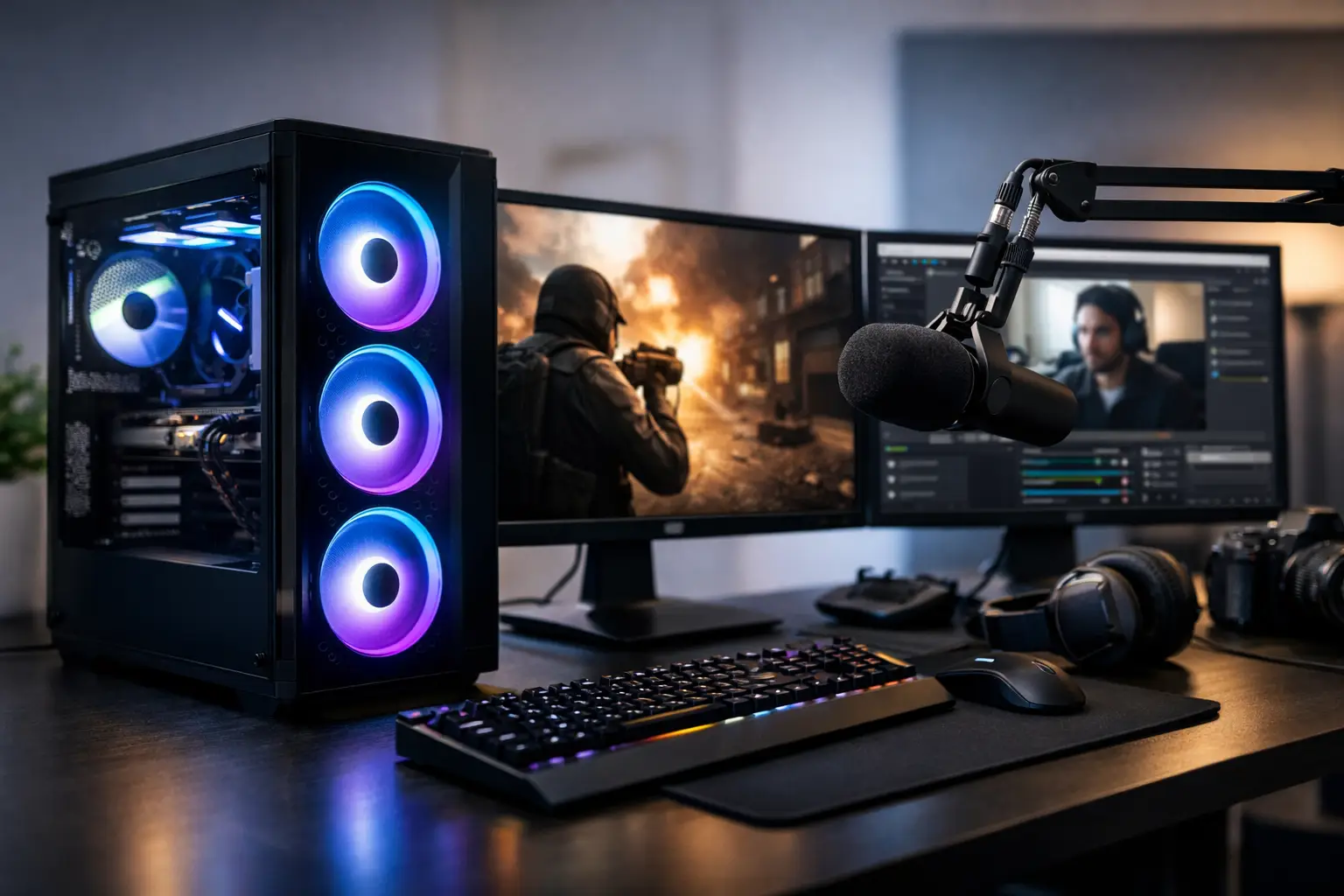 Gaming PC for Streaming and Gaming That Performs