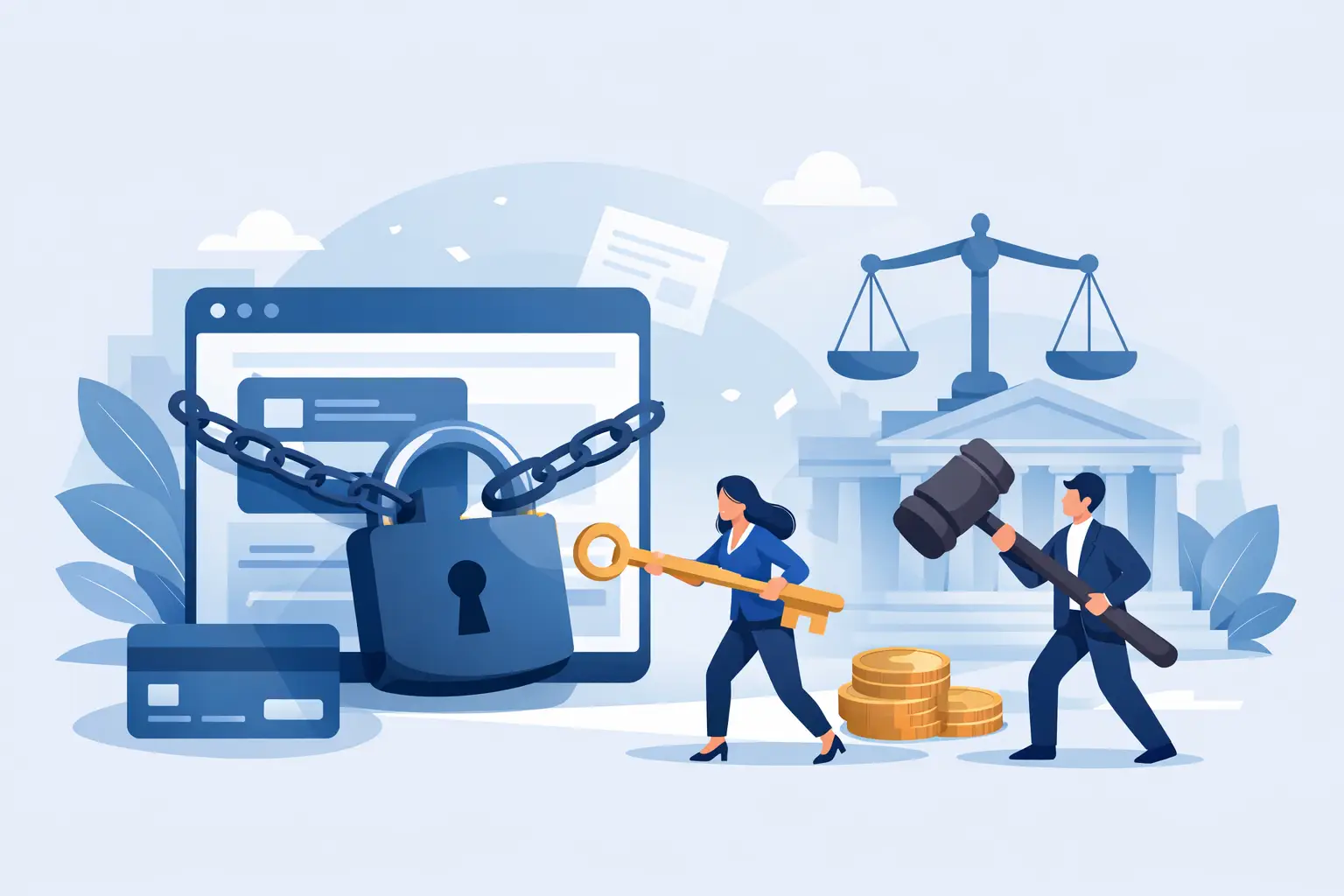 Como tirar bloqueio judicial da conta