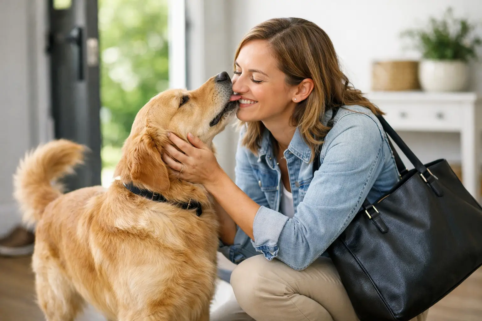 Dog Greeting Routine at Home That Works