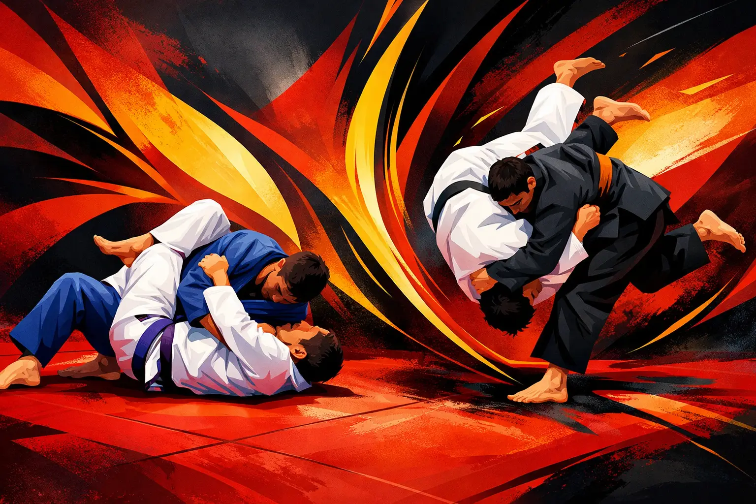 BJJ Versus Judo for Beginners