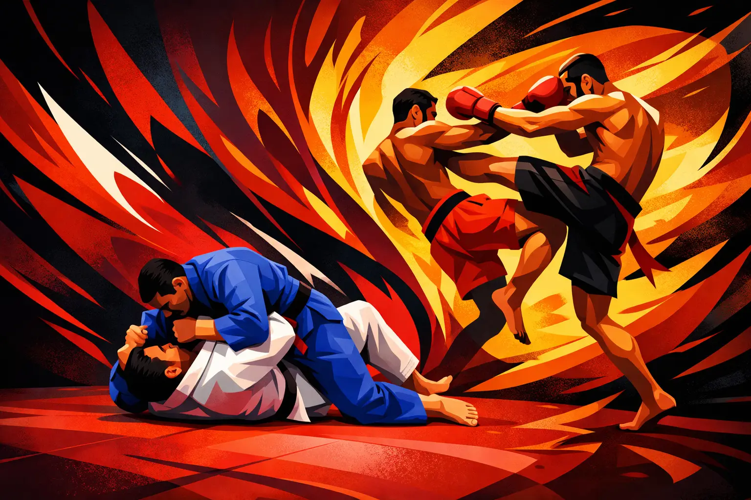 BJJ vs Muay Thai for Beginners