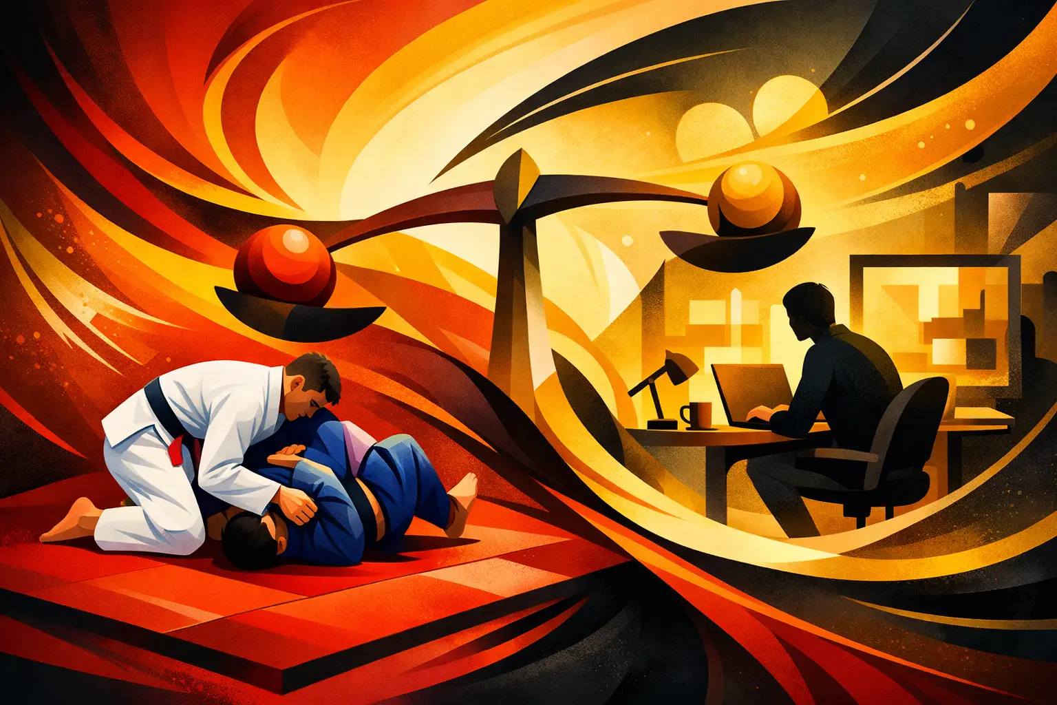 How to Balance BJJ and Work Without Burning Out