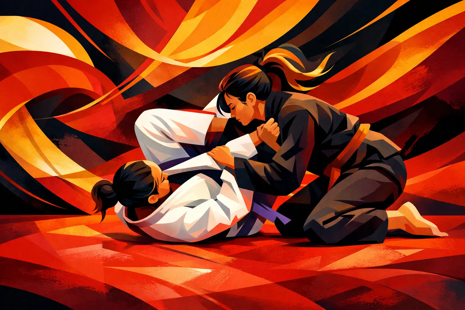 Women Starting Brazilian Jiu Jitsu