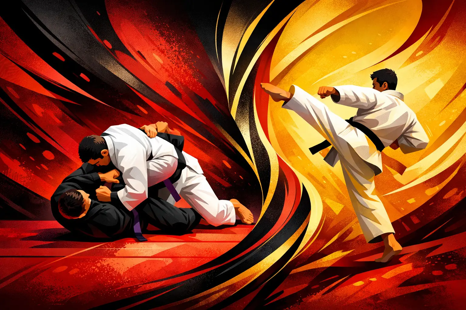 BJJ vs Karate Adults: Which Fits You?