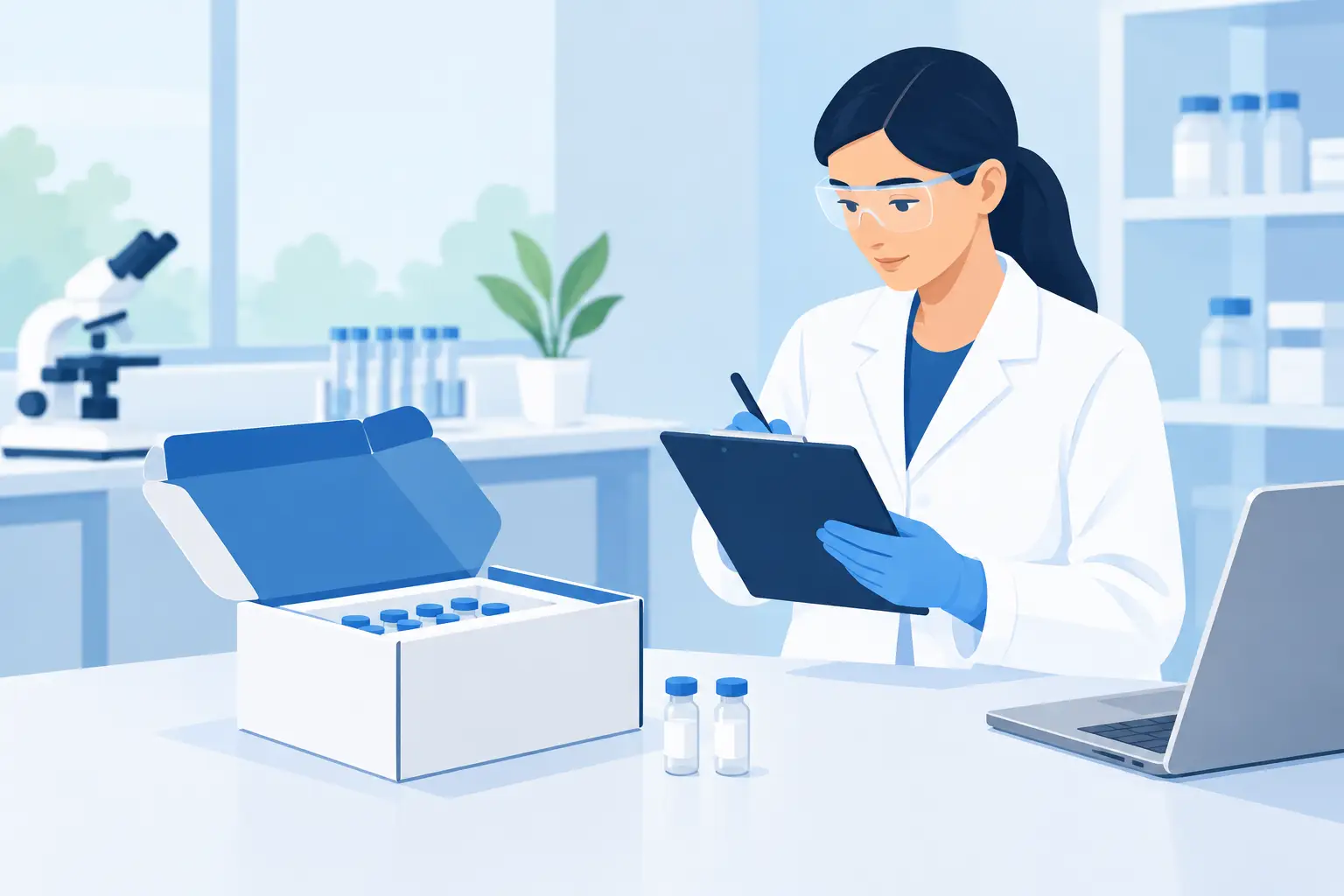 Peptide Receiving Checklist for Research Labs