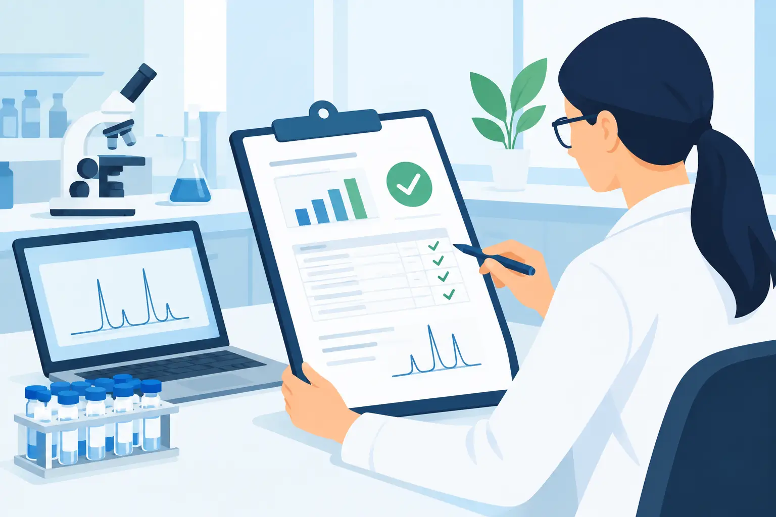 Assay Report Format Review for Batch Verification