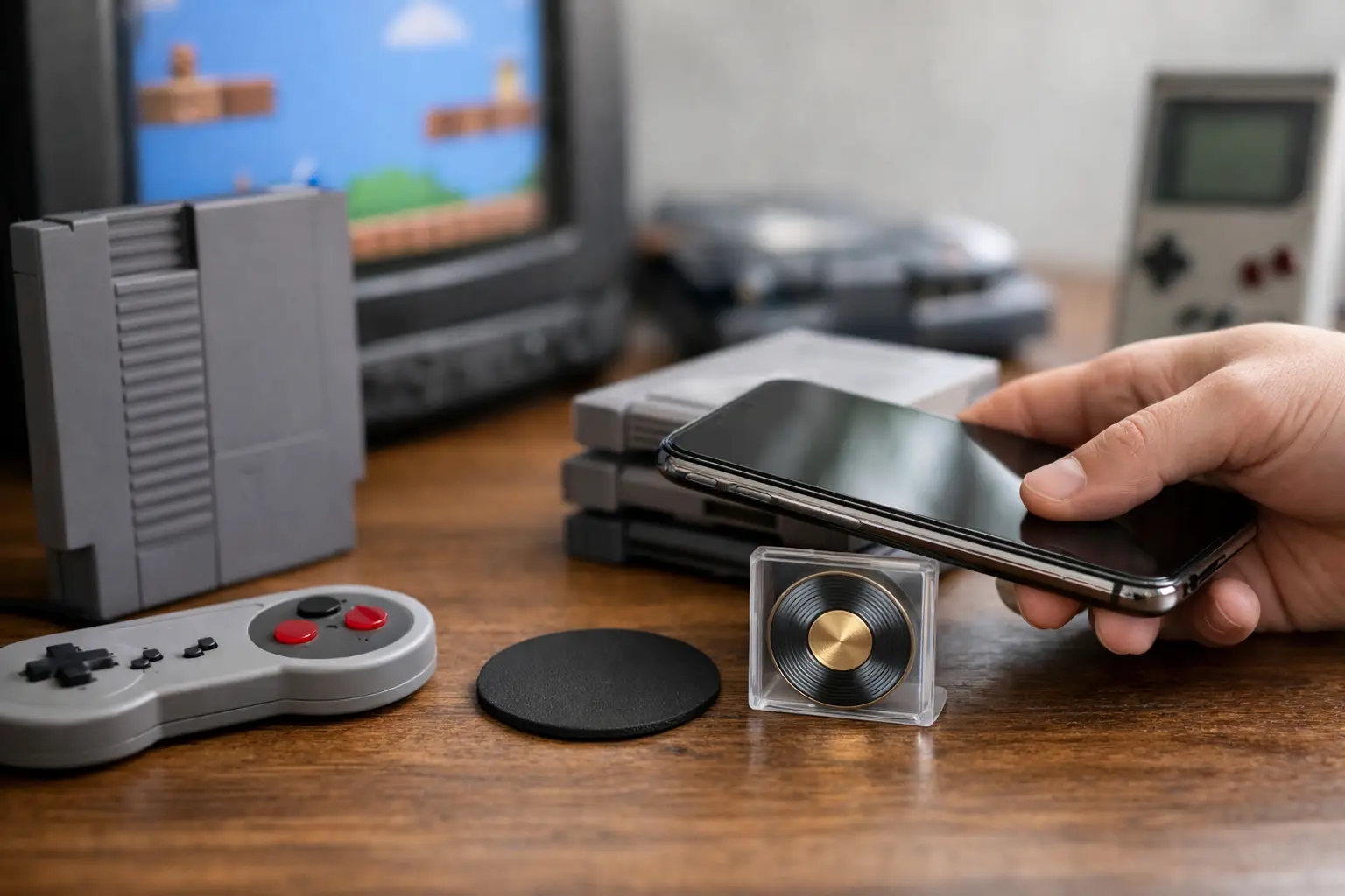 NFC para videojuegos retro: convierte cada juego en una ficha de récords