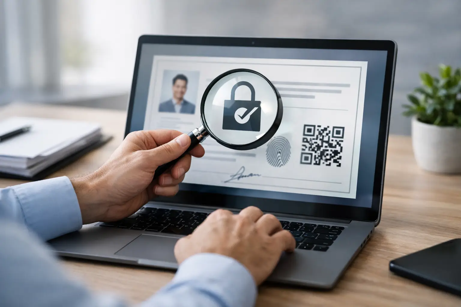 Qué puedes comprobar en un certificado digital Beriloom