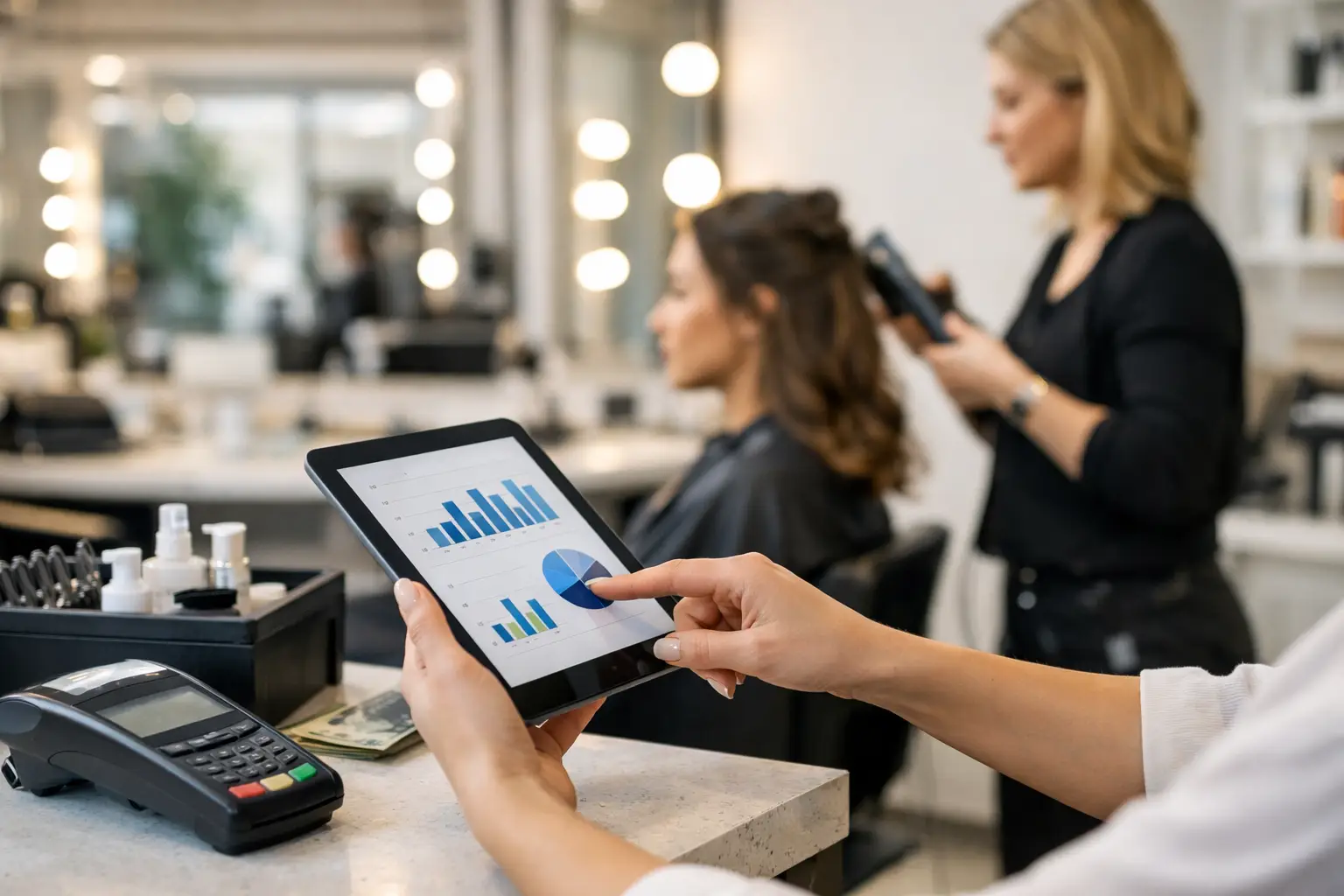 Vendas em salão: controle para faturar mais