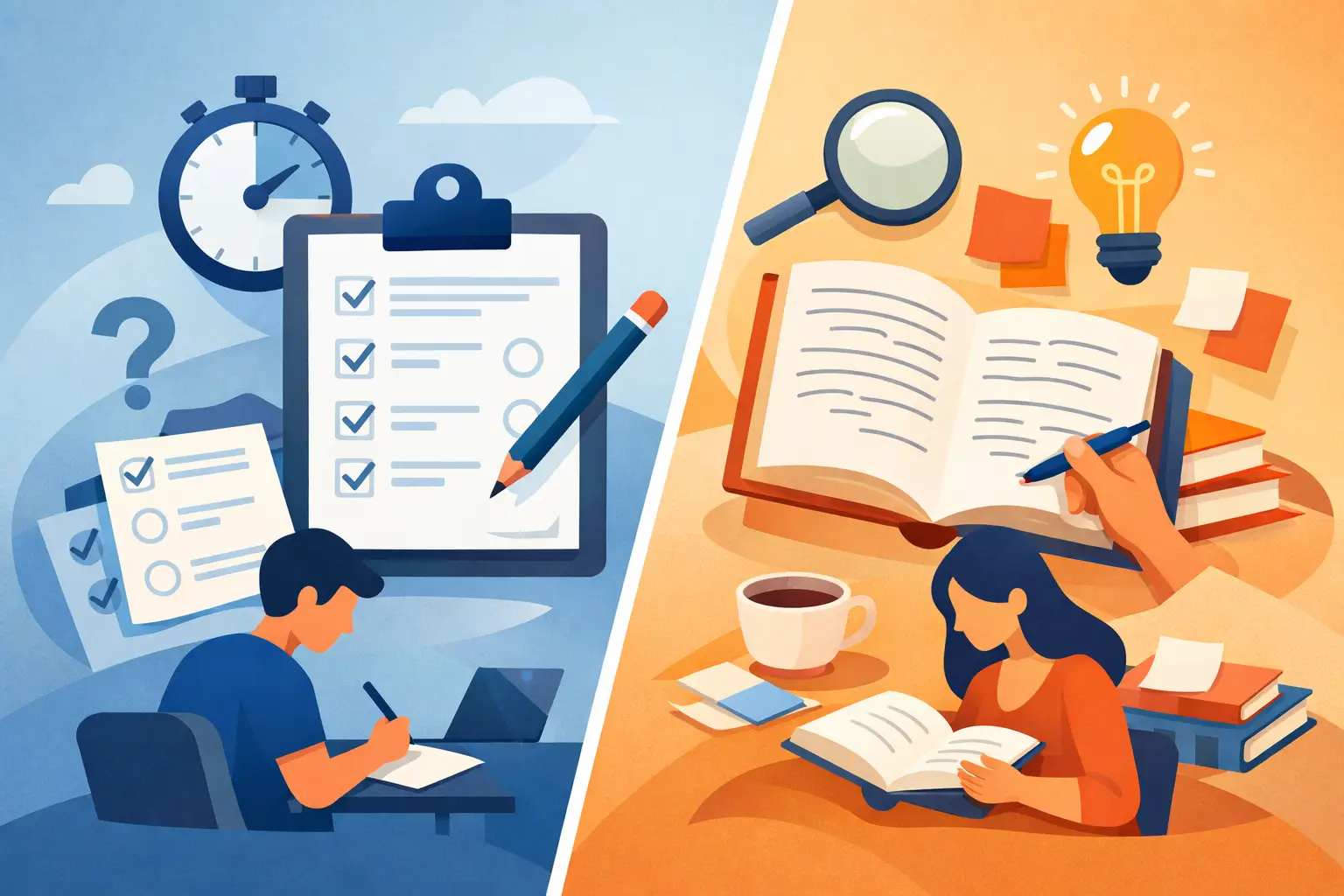Practice Exams vs Study Notes: What Works?