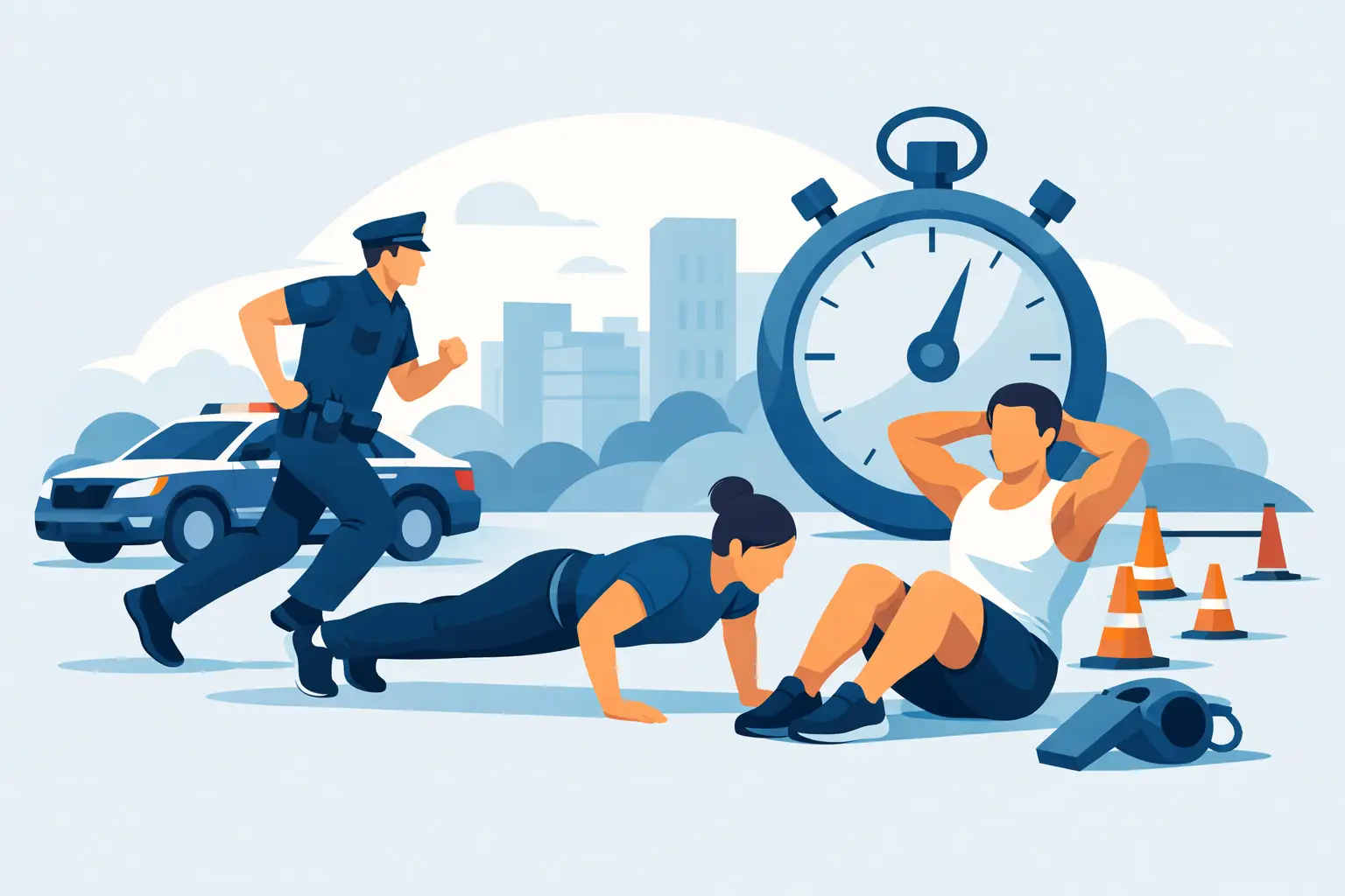 NZ Police Fitness Test Training Plan for Recruits