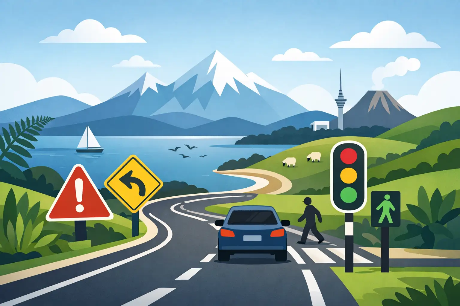New Zealand Road Code Explained Simply
