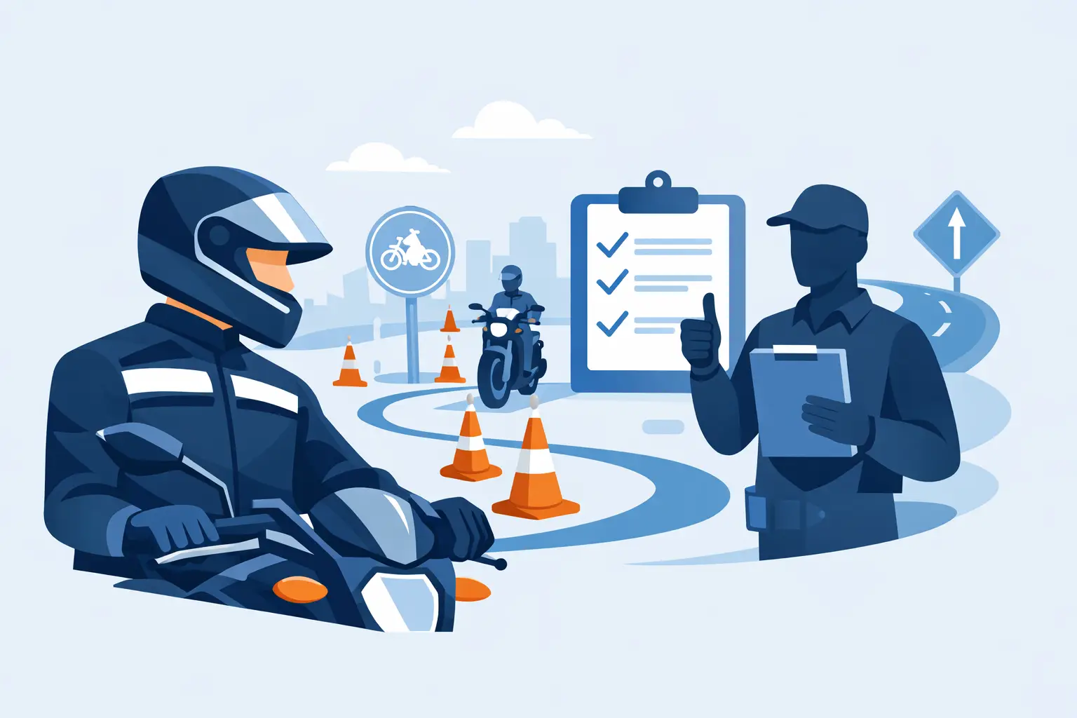 Pass Your Motorcycle Licence Test First Time