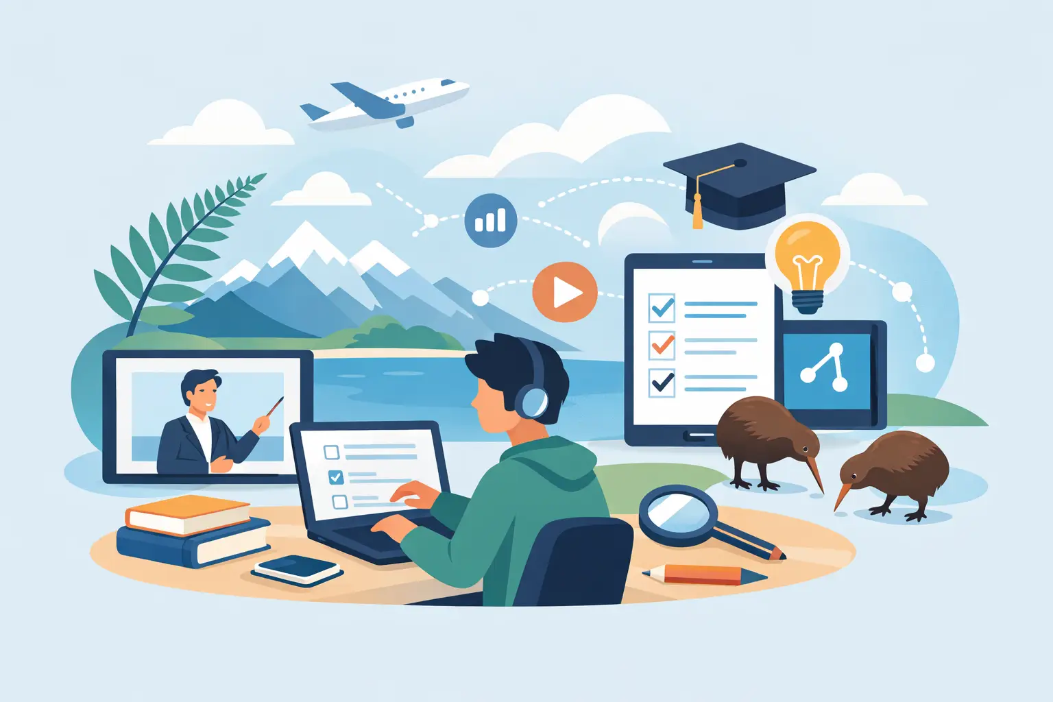 Trends in Online Exam Preparation for Kiwis