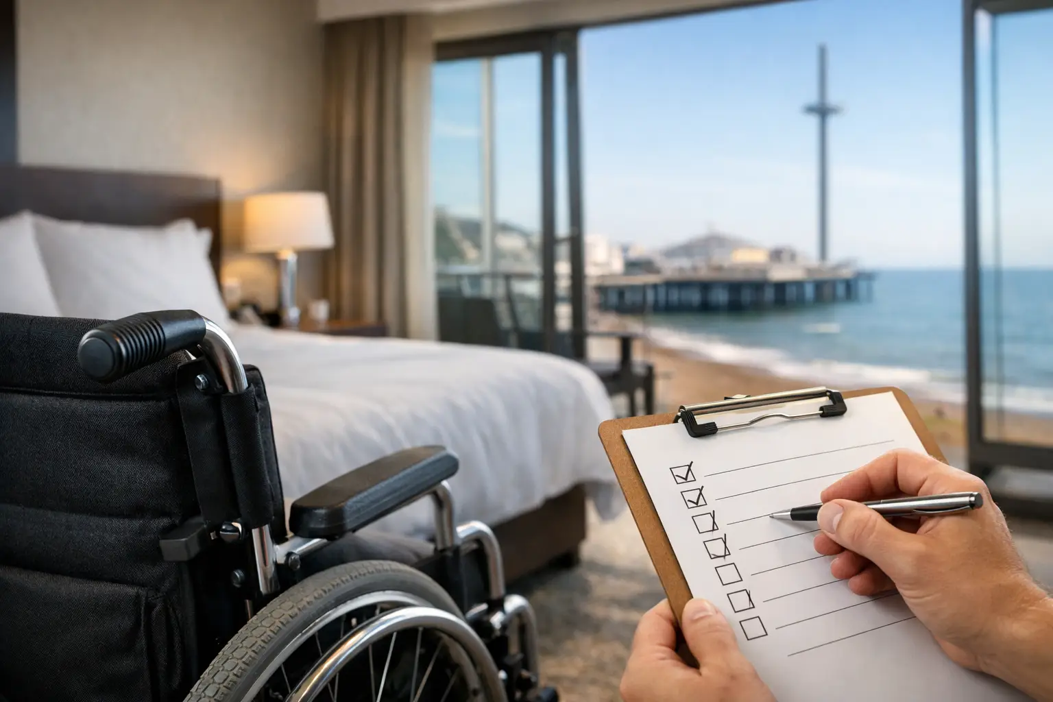 Accessible Hotel Review Brighton Checklist