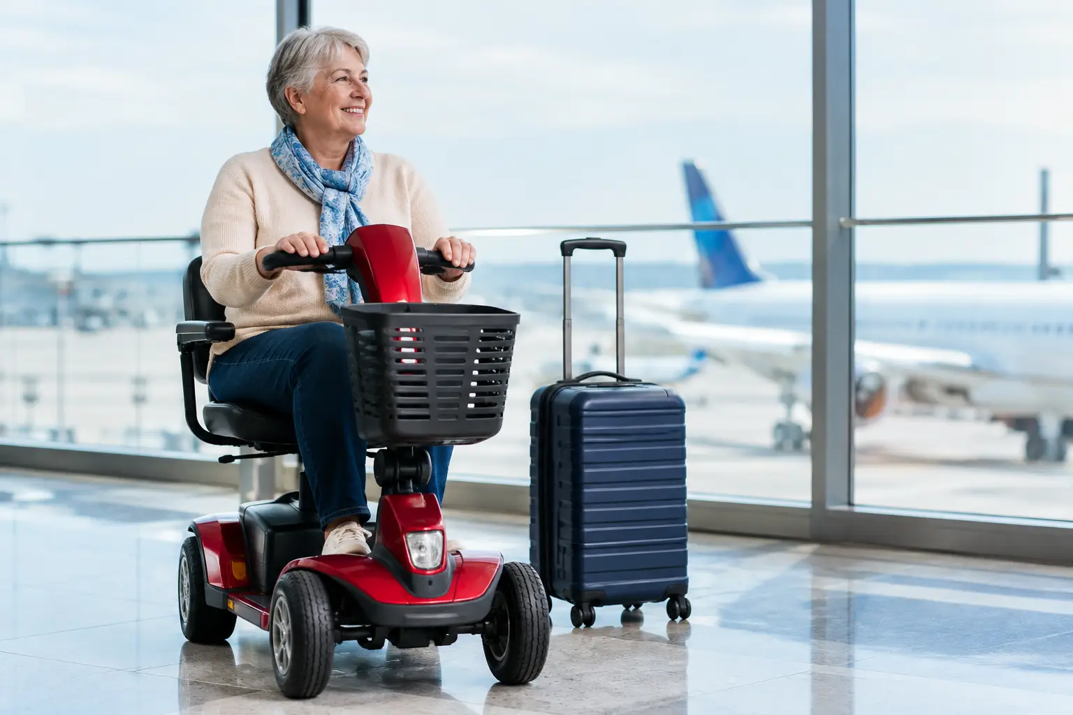 How to Fly With Your Mobility Scooter Safely