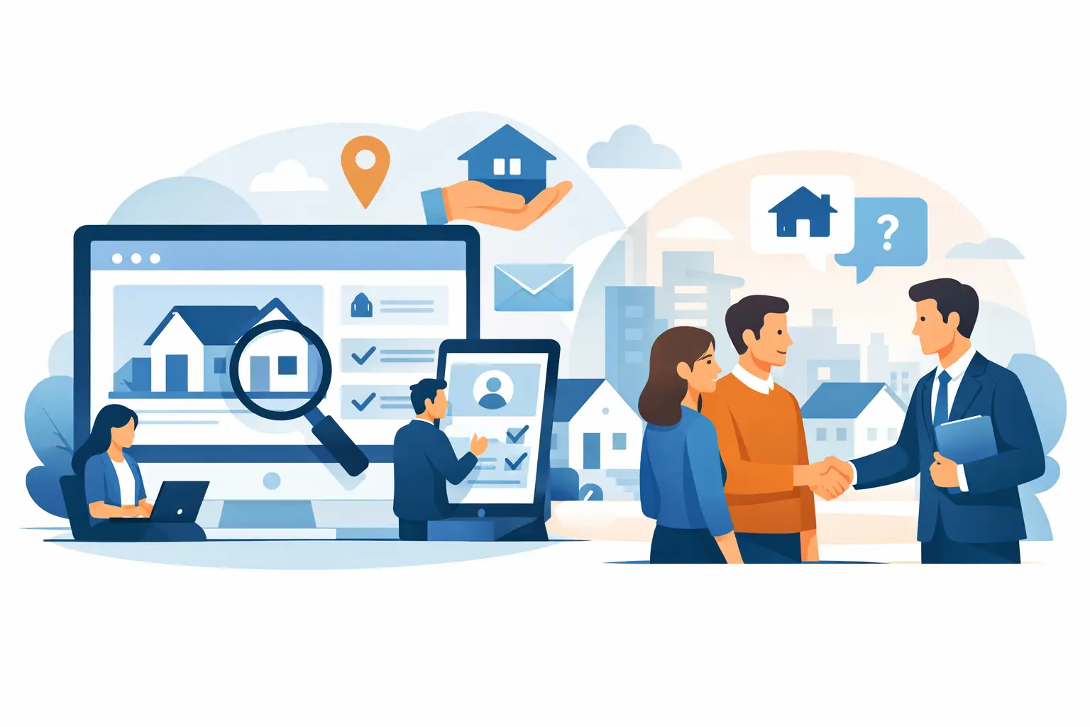 Onlineimmobilienservice für qualifizierte Anfragen