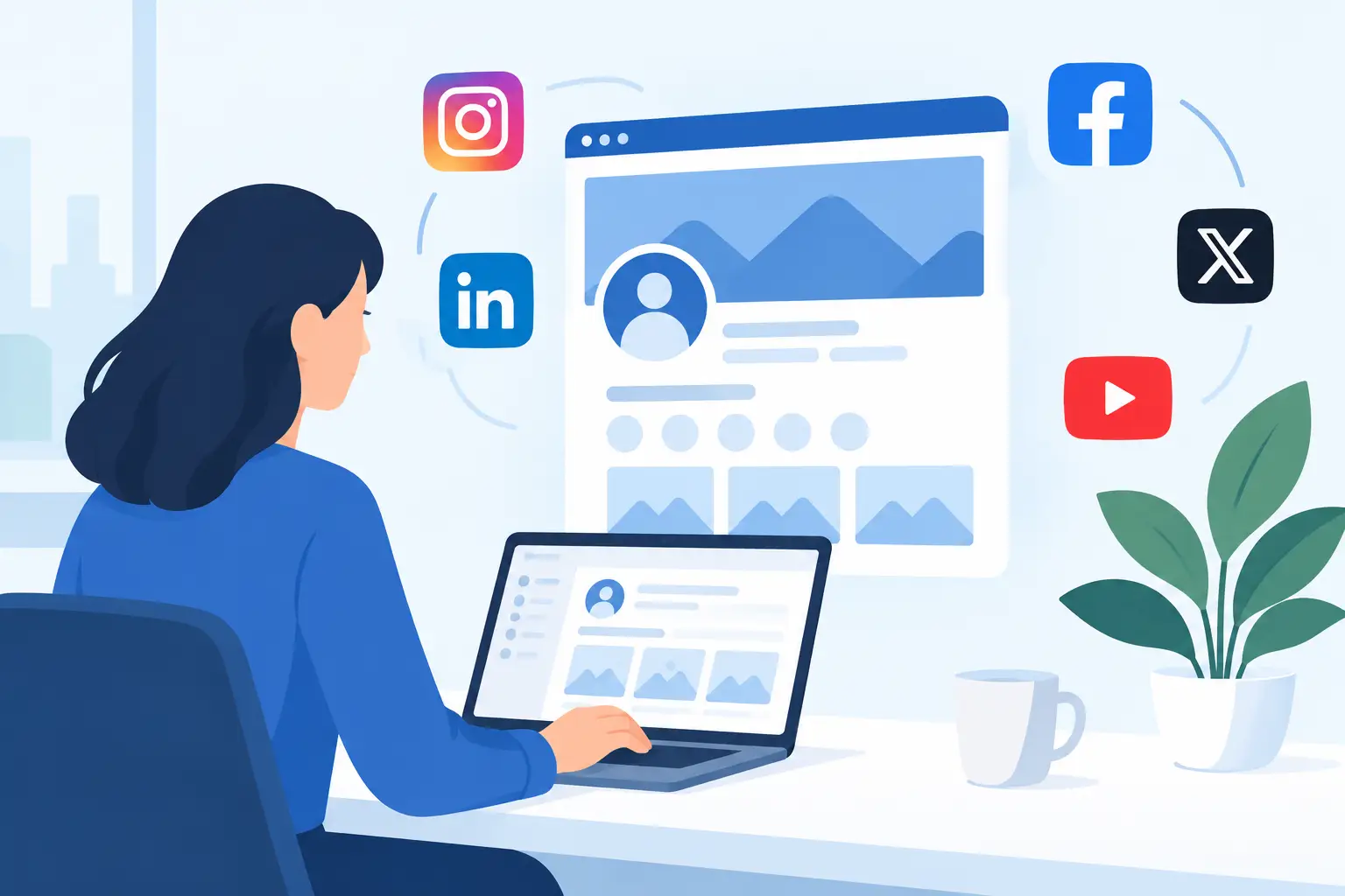 Social-Media-Unternehmensprofile richtig einrichten