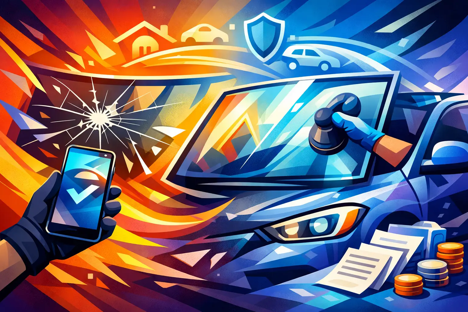 How to File Auto Glass Claim Without Delays