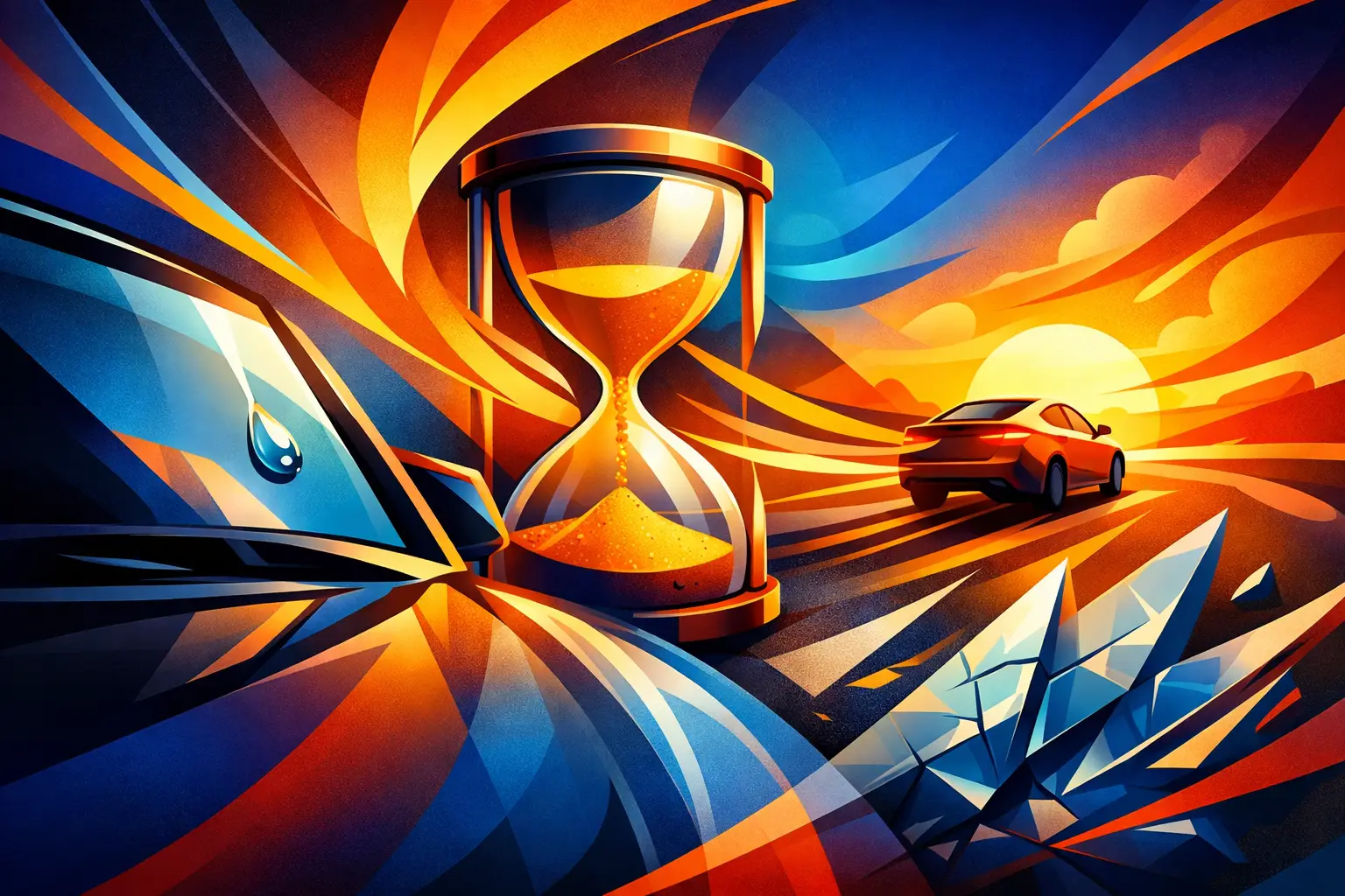 Guide to Safe Drive Away Time After Glass Work