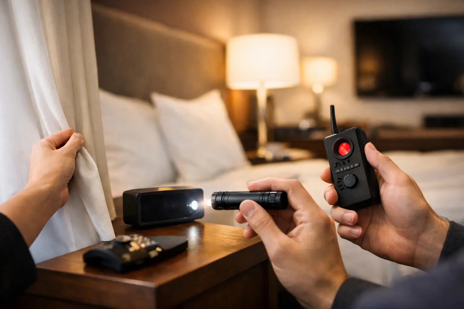 Hotel Room Hidden Camera Check: What to Do