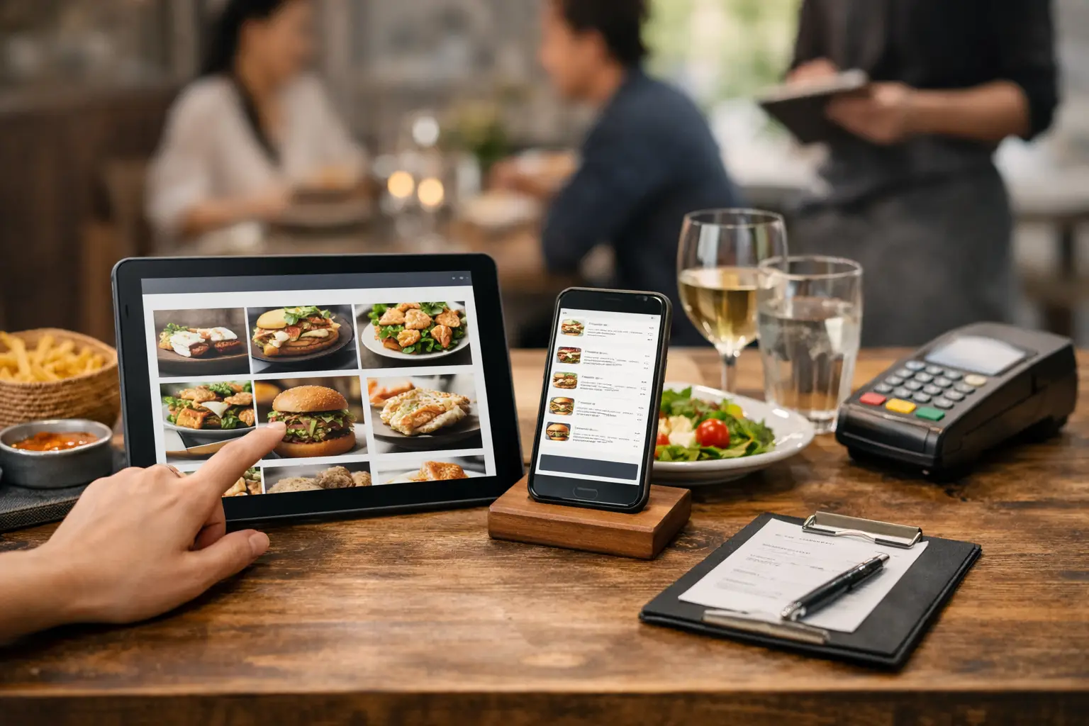 Bestelsysteem restaurant zonder commissie kiezen