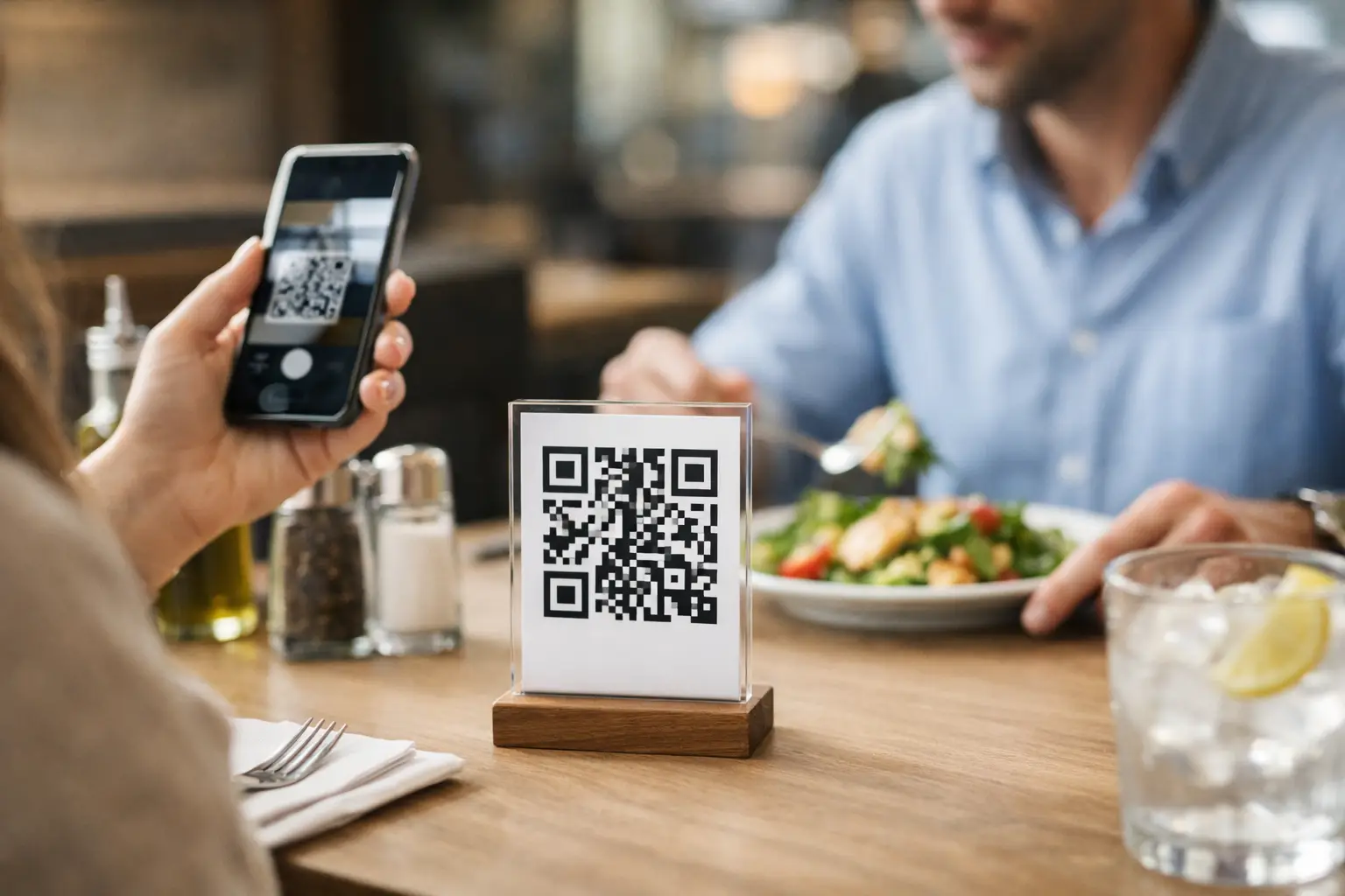 QR-code menukaart bestellen voor je restaurant