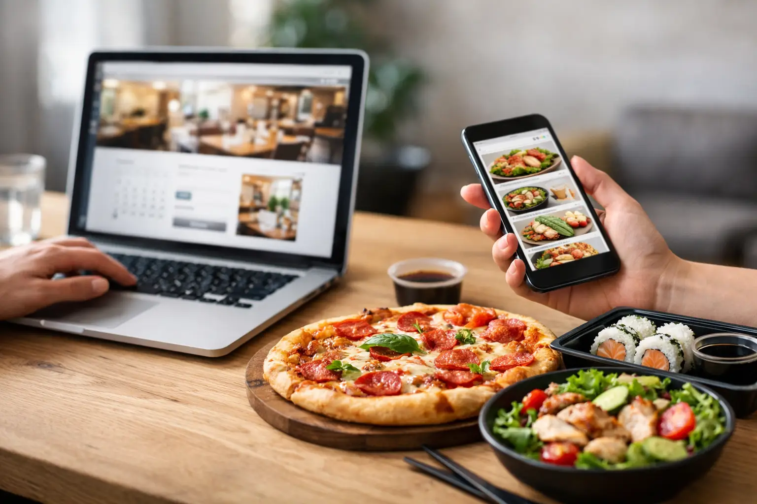 Online reserveren en bestellen voor restaurants